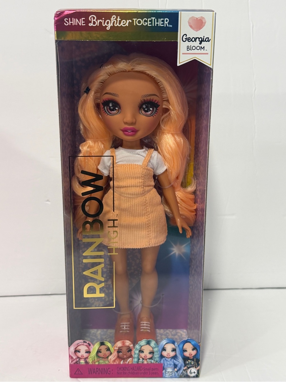 Rainbow High Georgia  Bloom Shine Brighter Together, New in box